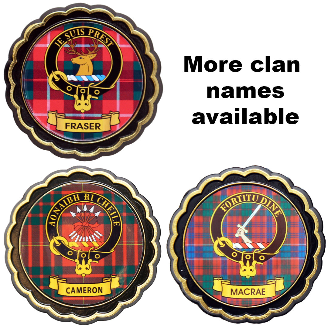 Clan Crest Fridge Magnets