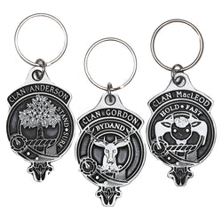 Clan Crest Metal Key Chains