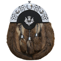 Clearance Brown Fur Dress Sporran