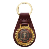 Clearance Chisholm Leather Key Chain Red