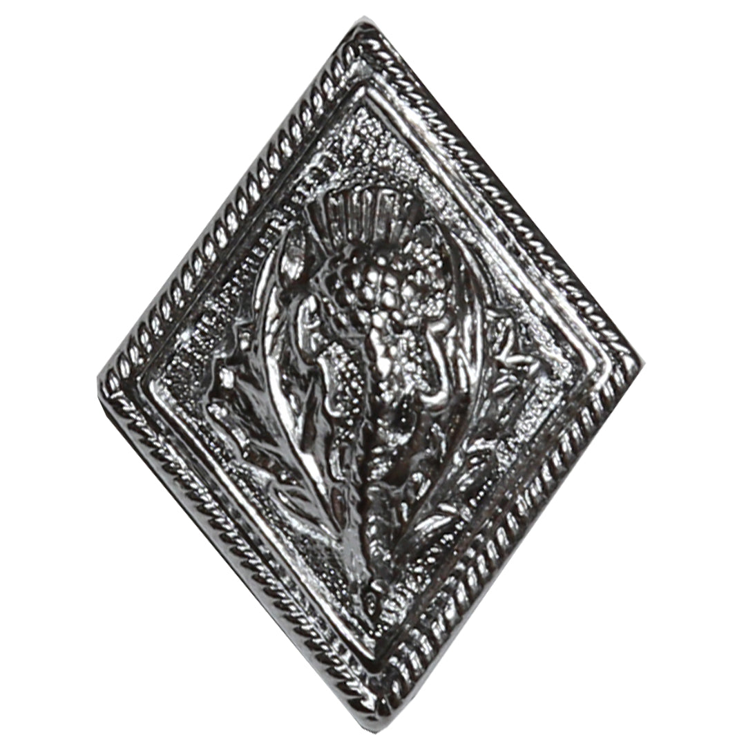 Clearance Chrome Thistle Buttons (Medium)