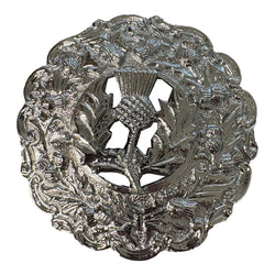 Clearance Economy Thistle Plaid Brooch