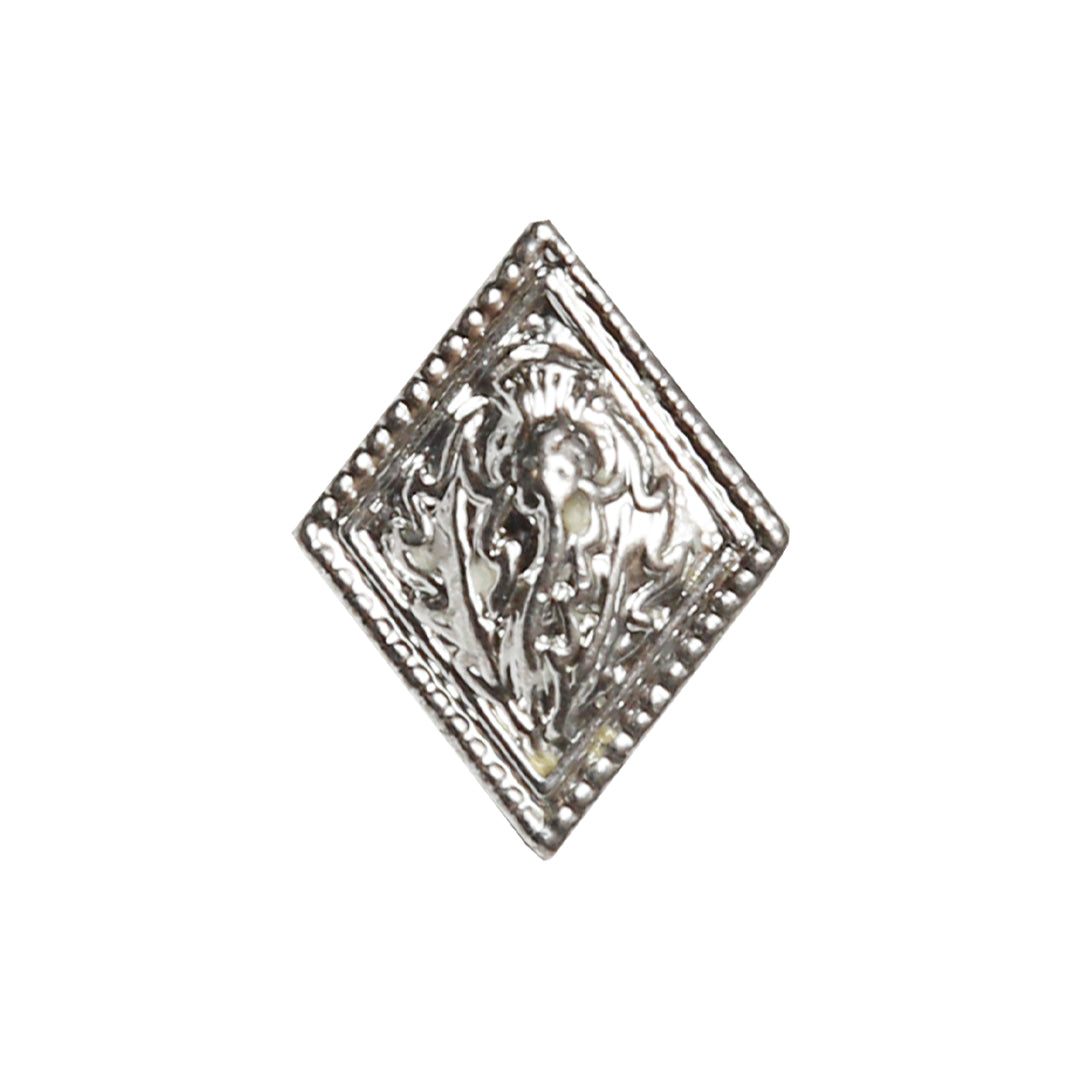 Clearance Silver Thistle Buttons (Small)