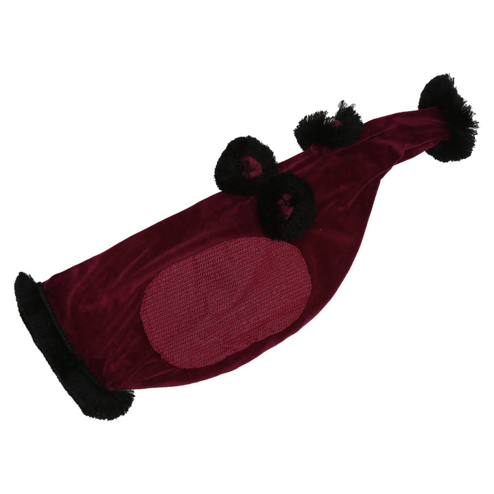 Clearance Wine and Black Velvet Bag Cover