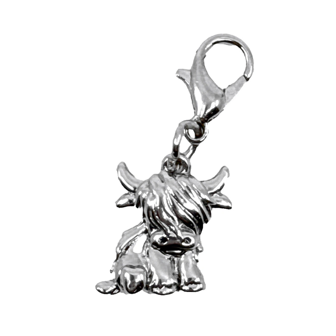 Clip on Charm - Highland Cow