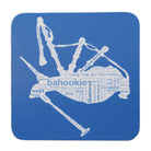 Coaster - Scottish Word Art Bagpipe