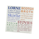 Cocktail Napkins - Scottish Delicacies