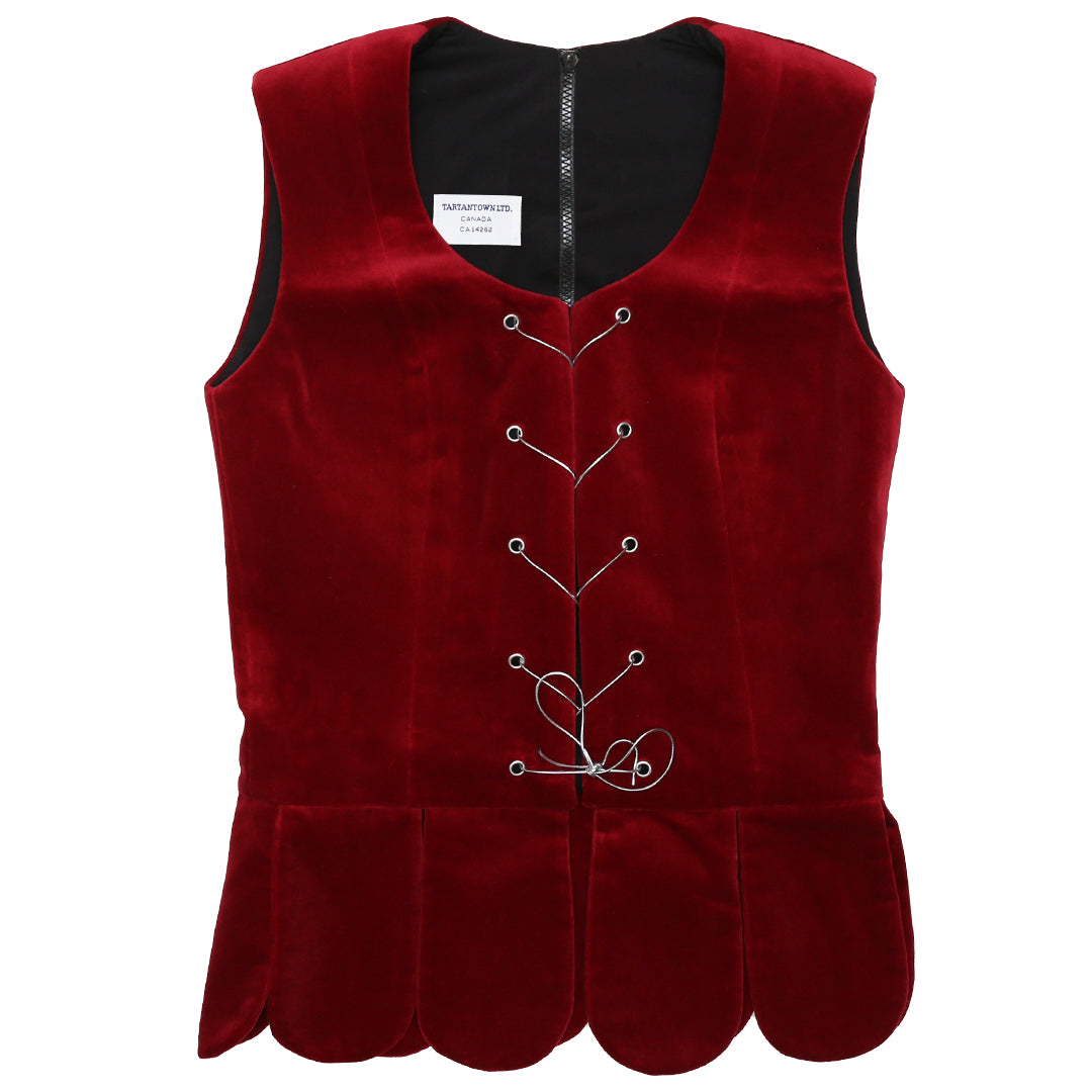 Cranberry Standard National Vest Zipper