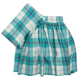 Custom Dress Mint Cunningham National Skirt and Plaid