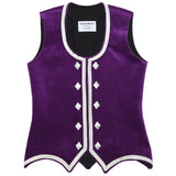 Custom Large Bright Purple Highland Vest