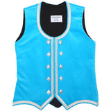 Custom Small Light Turquoise Highland Vest