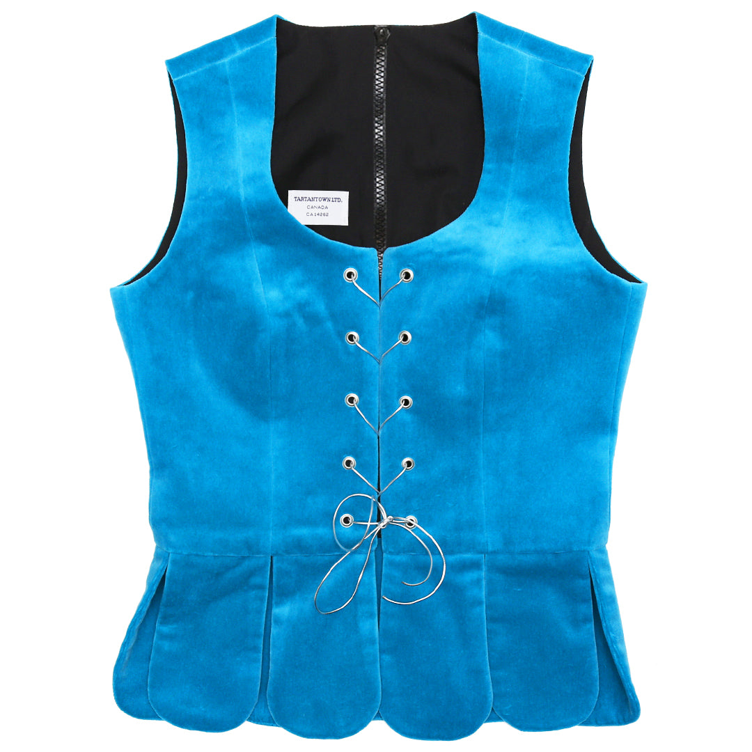 DIGITAL Bright Turquoise Standard National Vest Zipper