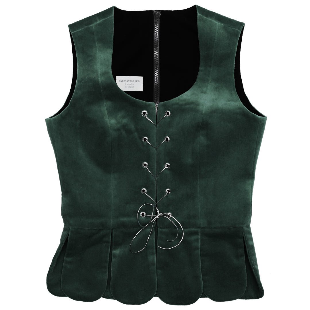 DIGITAL Forest Green National Vest Zipper