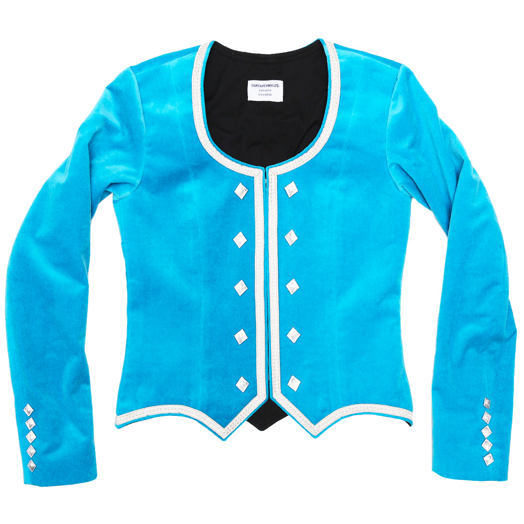 DIGITAL Light Turquoise RSOBHD Highland Dance Jacket