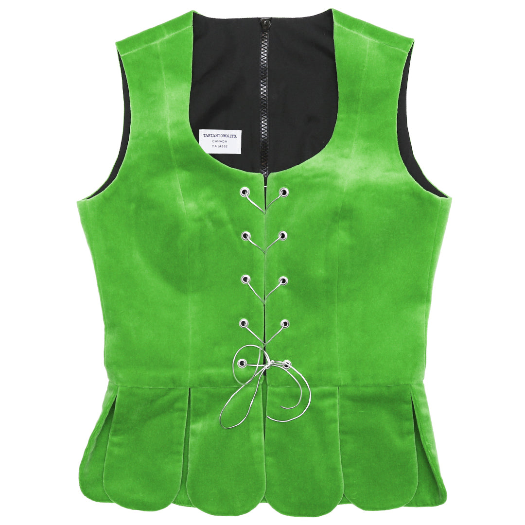 DIGITAL Lime Green Standard National Vest Zipper