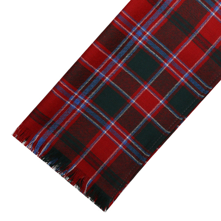 Fine Weight Tartan Scarf - Dalziel Modern