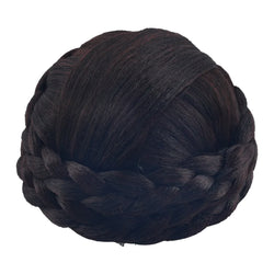Dancer Braided Hair Bun - Dark Brown