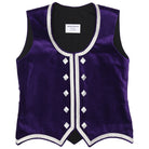 Dark Purple Highland Vest