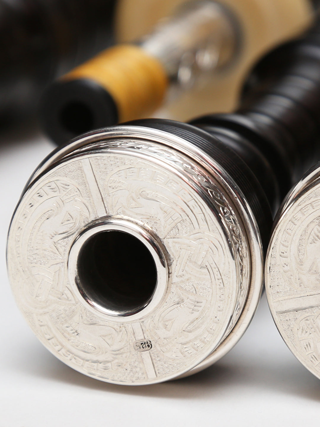 David Naill Bagpipes - #5 (Aged Imitation Ivory) 5