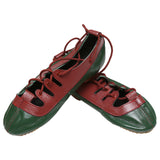 Deep Red Highlander Ball-Bearing Jig Shoes, Two-Tone