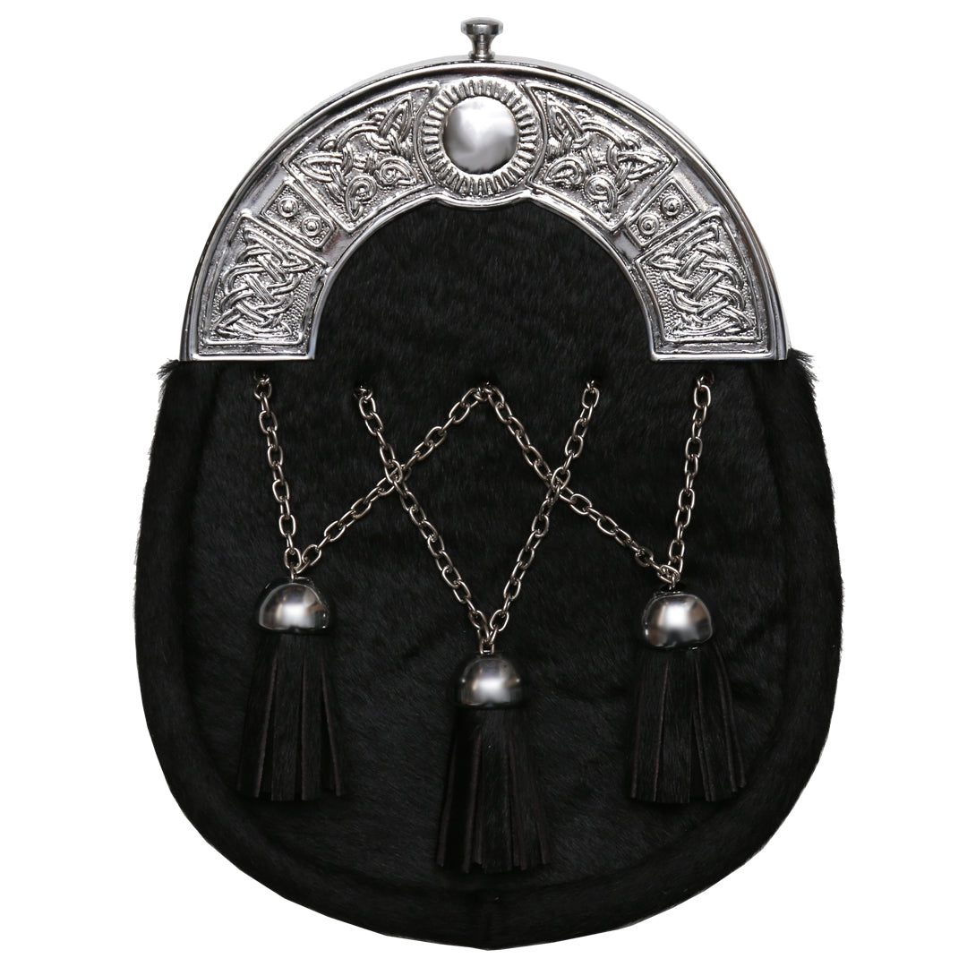 Dress Black Interlink Sporran