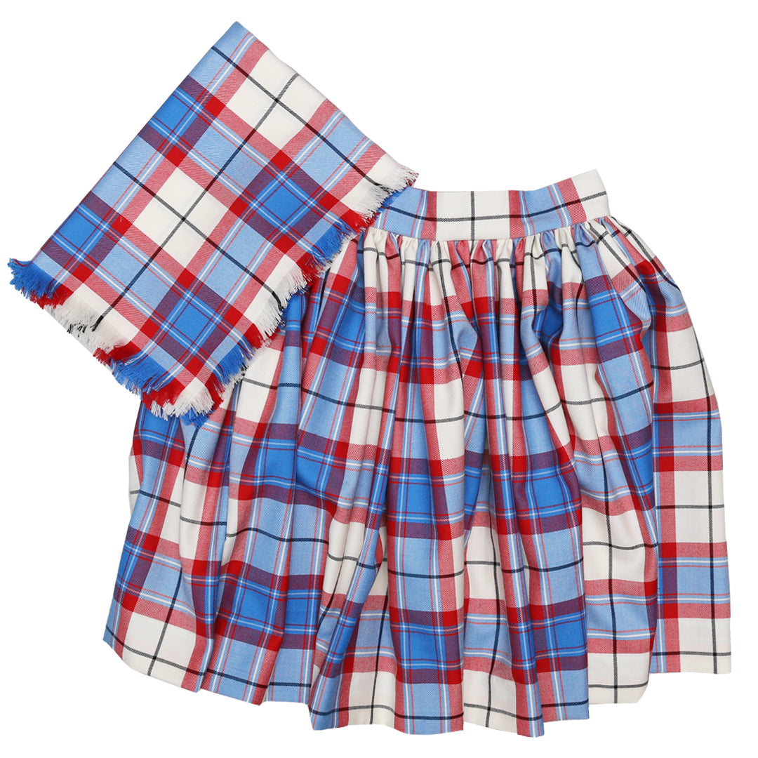 Dress Blue Kerr National Skirt and Plaid