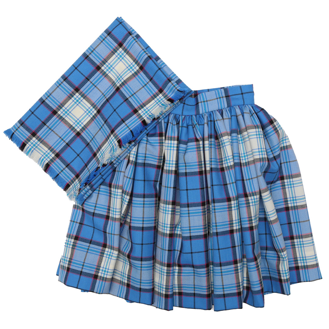 Dress Blue Reverse McKellar National Skirt and Plaid
