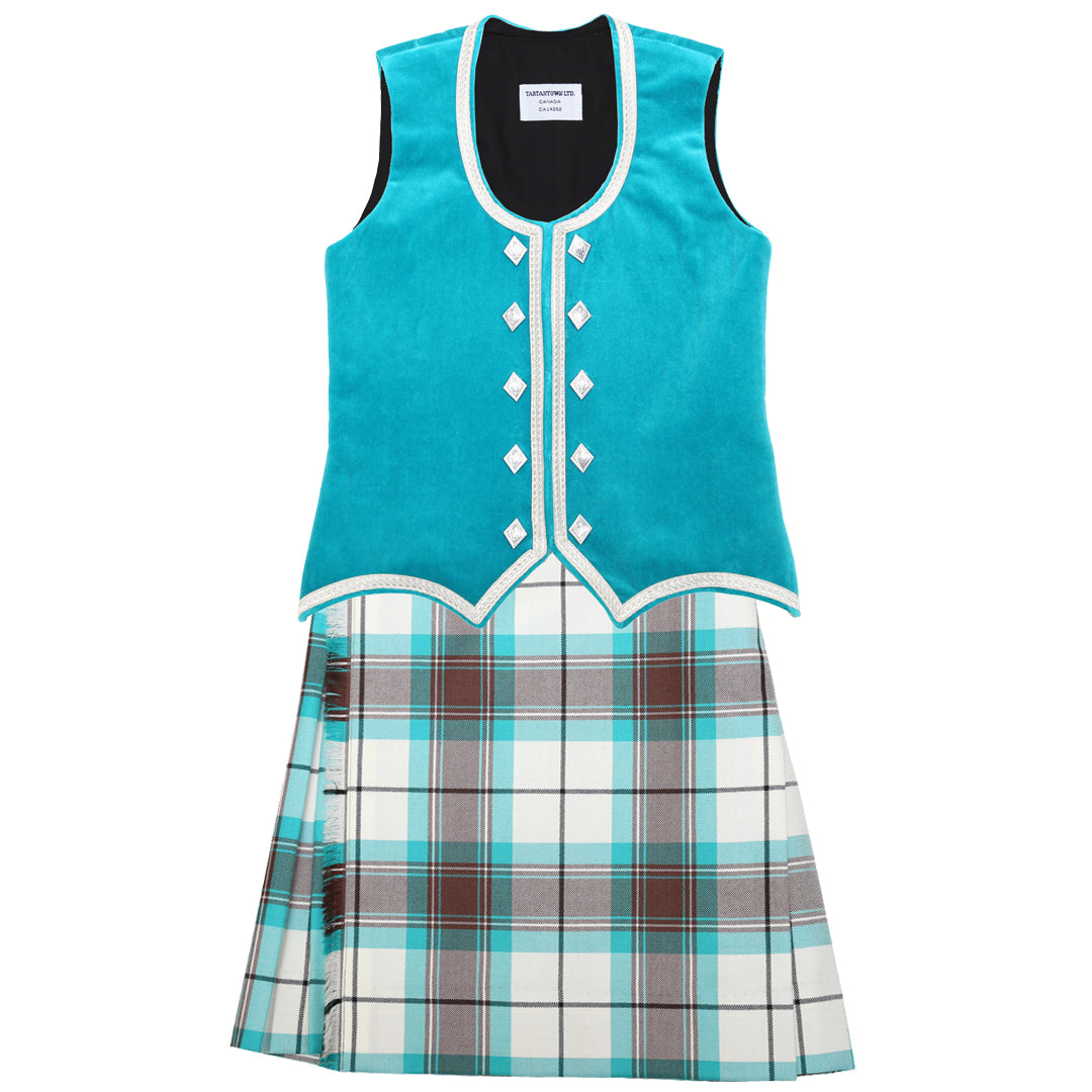 Dress Brown Kerr Kiltie Outfit (Mint)