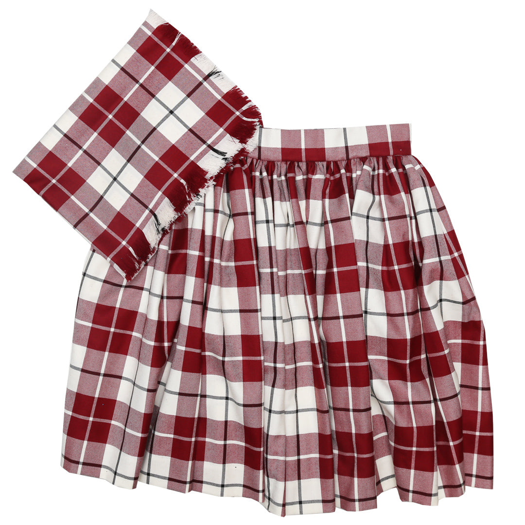 Dress Cranberry McRae of Conchra National Skirt and Plaid