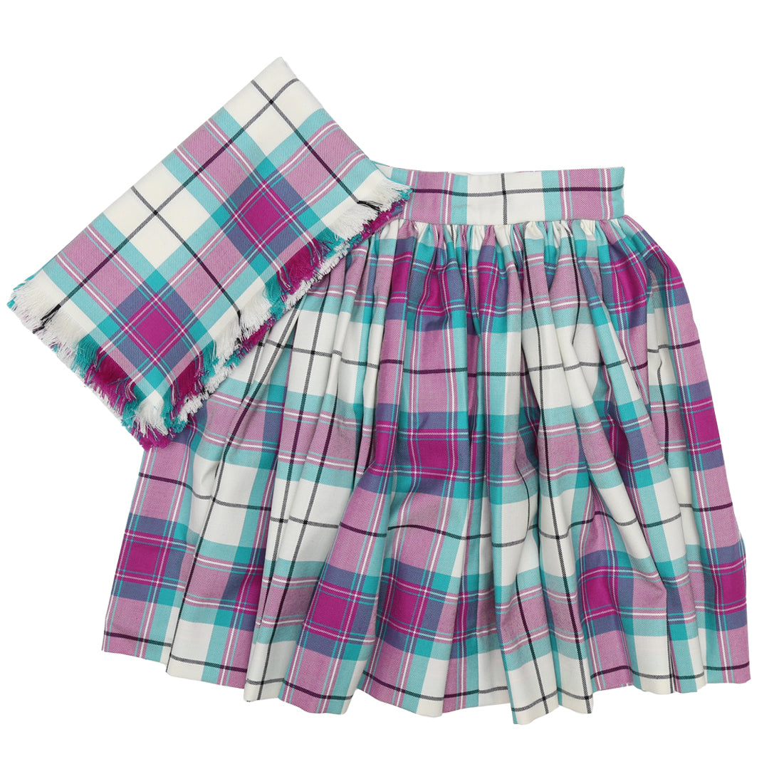 Dress Fuchsia Kerr National Skirt and Plaid