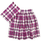 Dress Fuchsia Scott National Skirt and Plaid