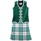 Dress Green McKellar Kiltie Outfit (Bright Green)
