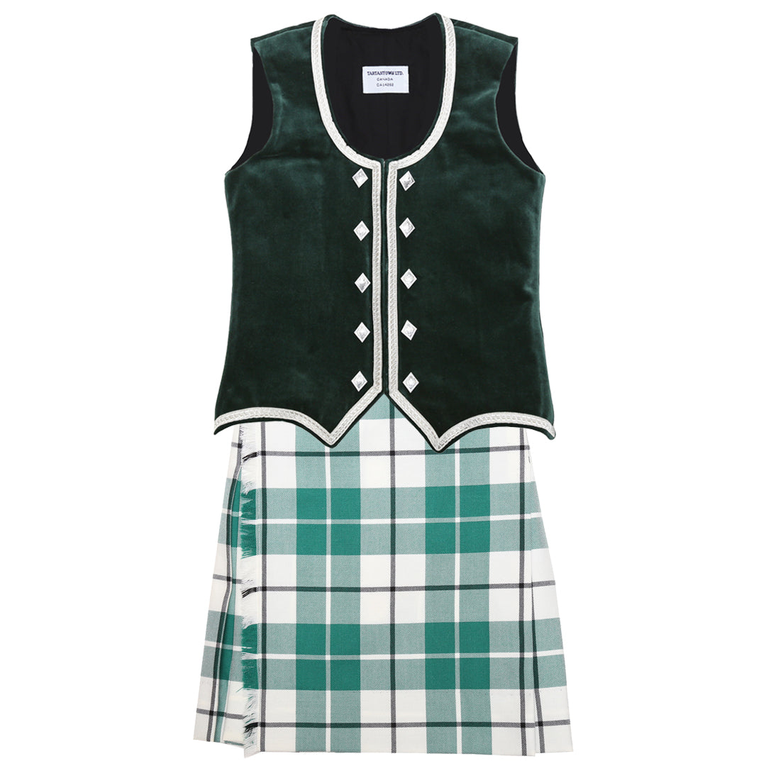Dress Green McRae of Conchra Kiltie Outfit (Forest Green)