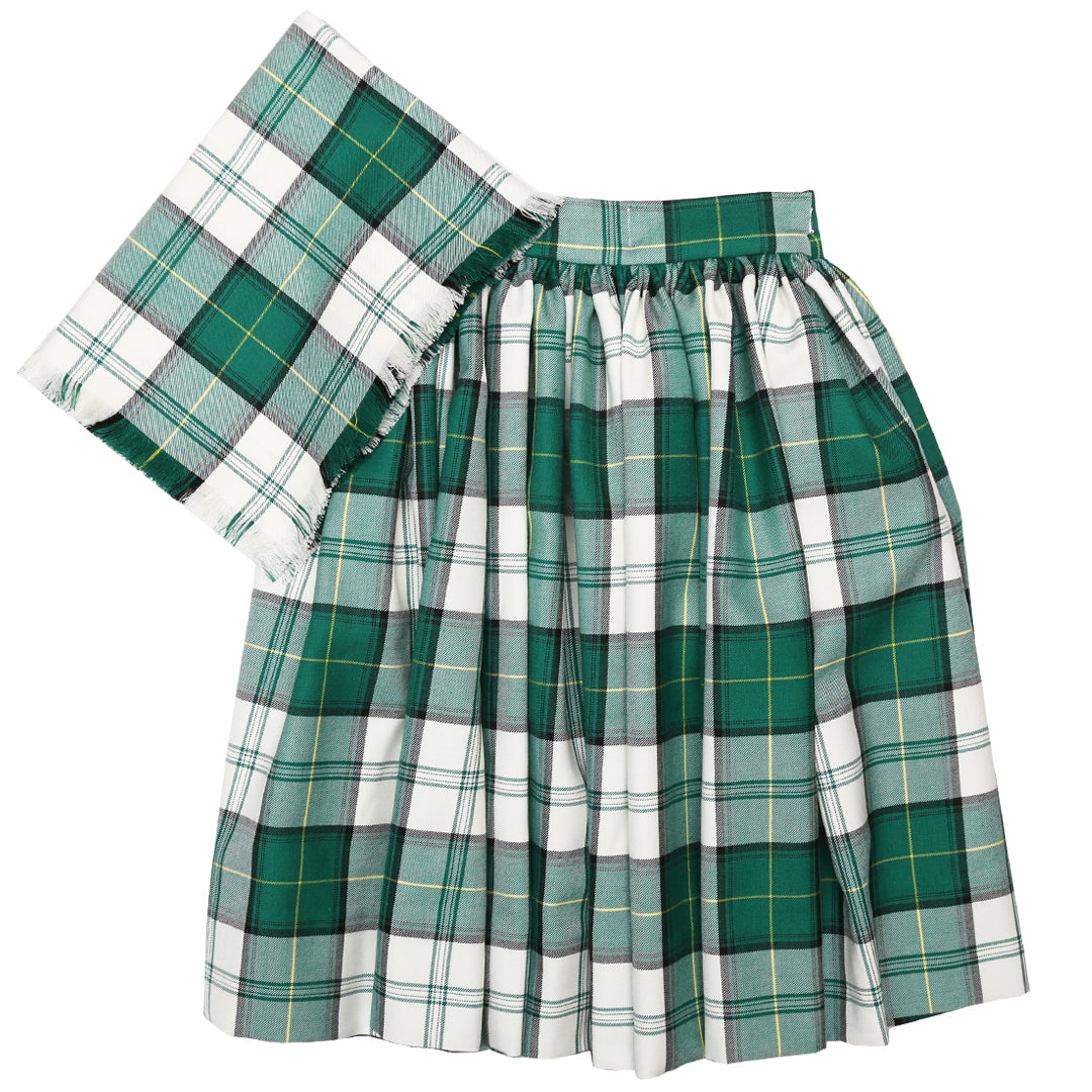 Dress Green Menzies National Skirt and Plaid