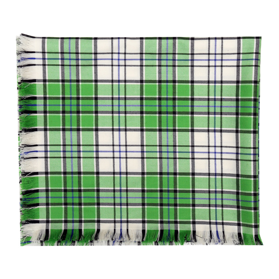 Dress Lime McRae National Plaid