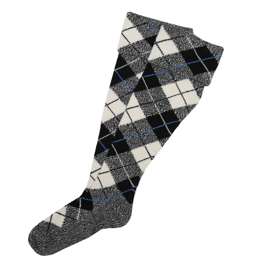 Dress Menzies Black Tartan Hose