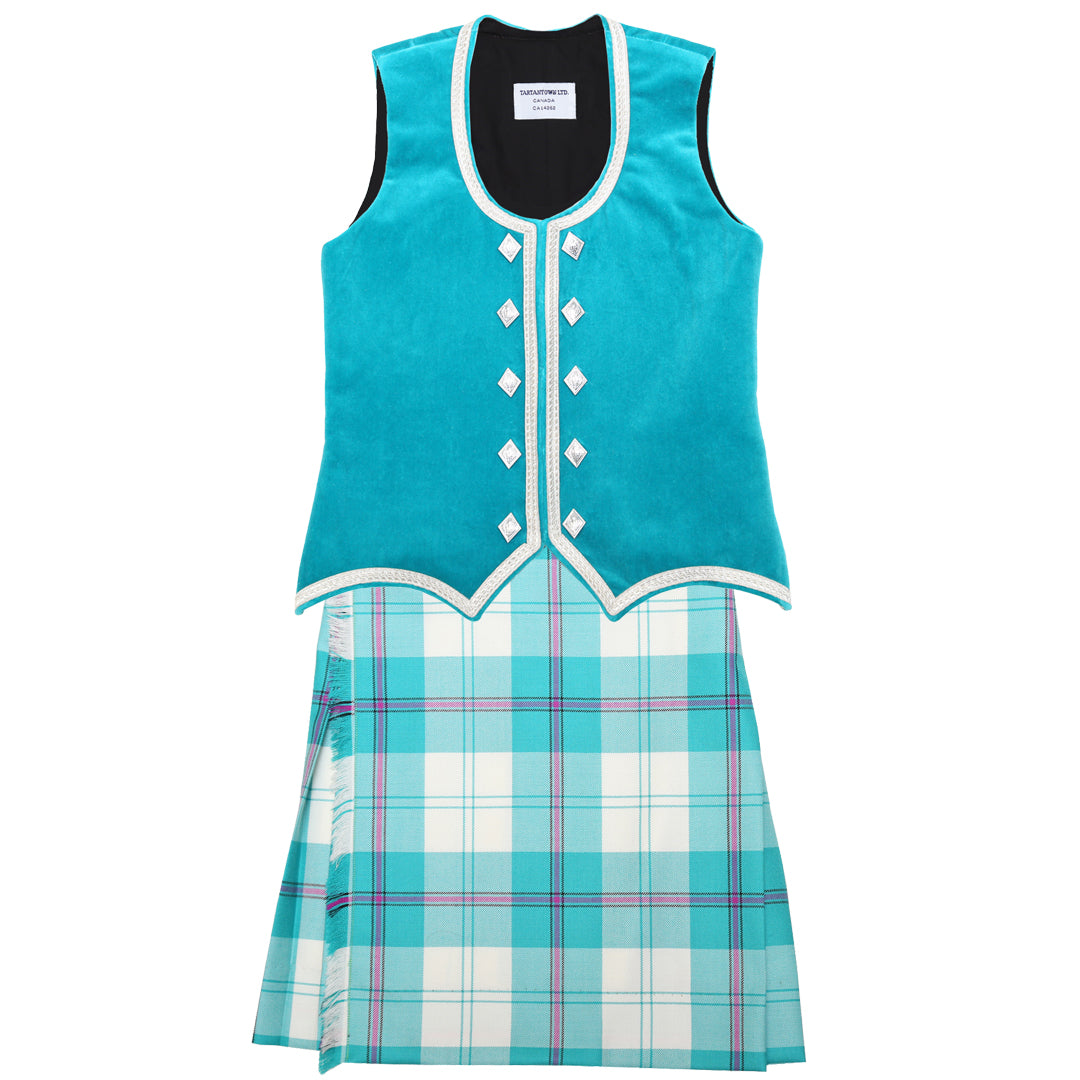 Dress Mint Cunningham Kiltie Outfit (Mint)