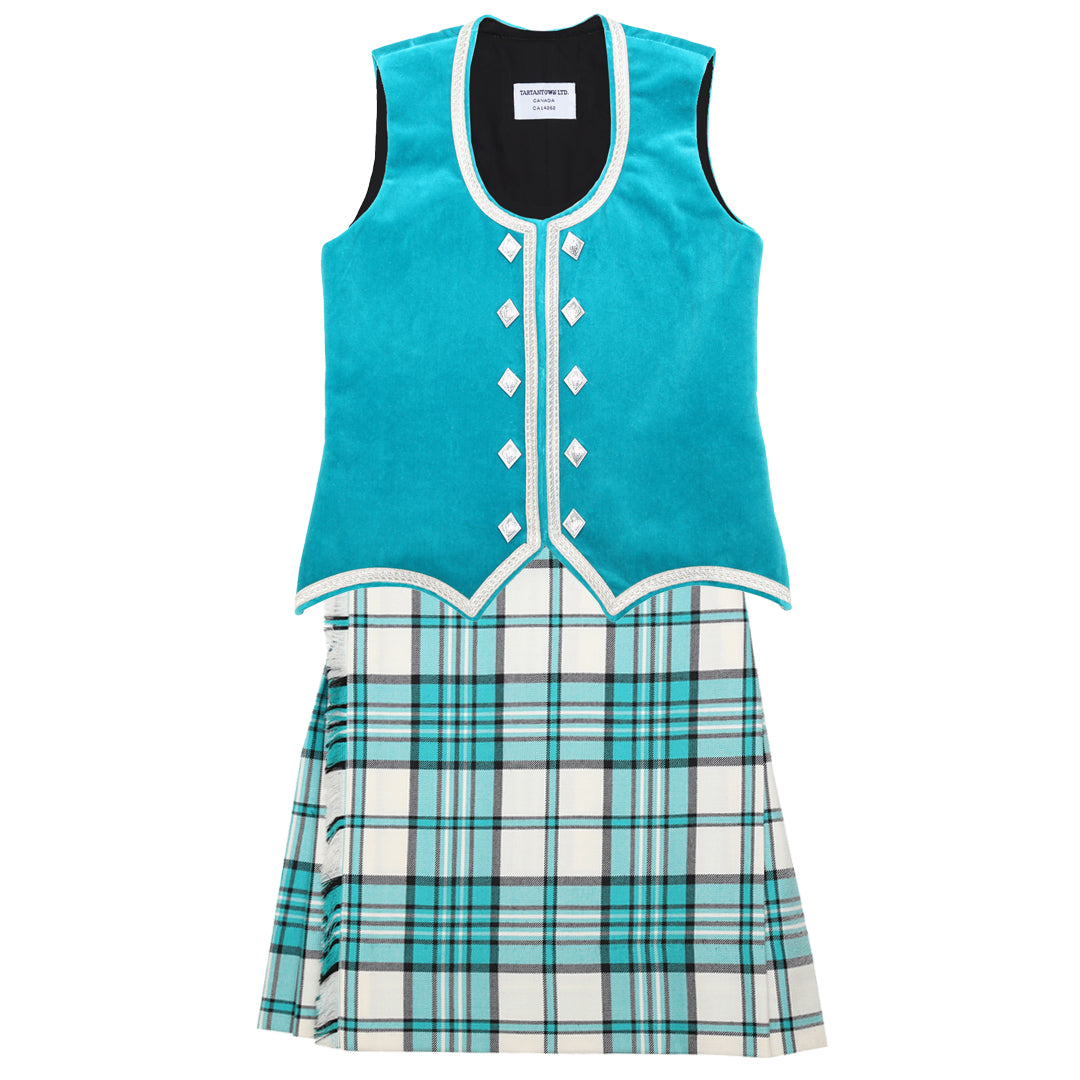 Dress Mint Scott Variation Kiltie Outfit (Mint)