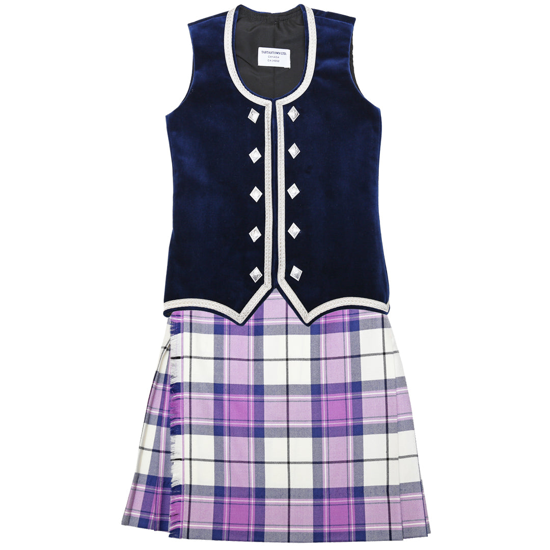 Dress Orchid Kerr Kiltie Outfit (Navy Blue)