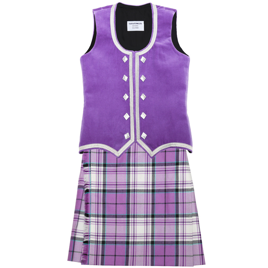 Dress Orchid Reverse McKellar Kiltie Outfit (Orchid)