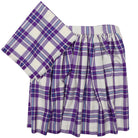 Dress Purple McGregor Natioanl Skirt and Plaid