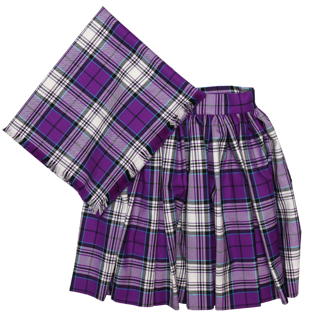 Dress Purple Reverse McKellar National Skirt and Plaid