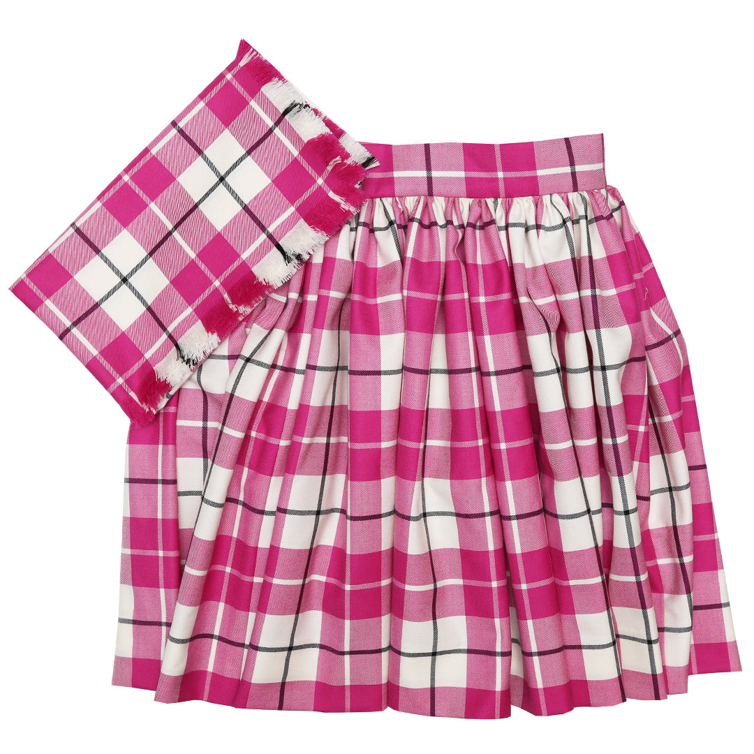 Dress Raspberry McRae of Conchra National Skirt and Plaid
