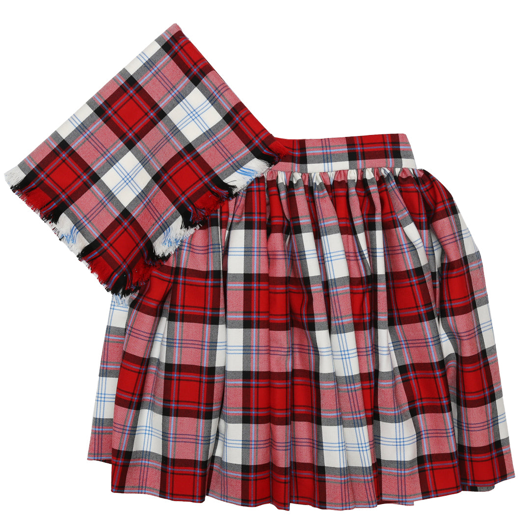 Dress Red Watson National Skirt and Plaid