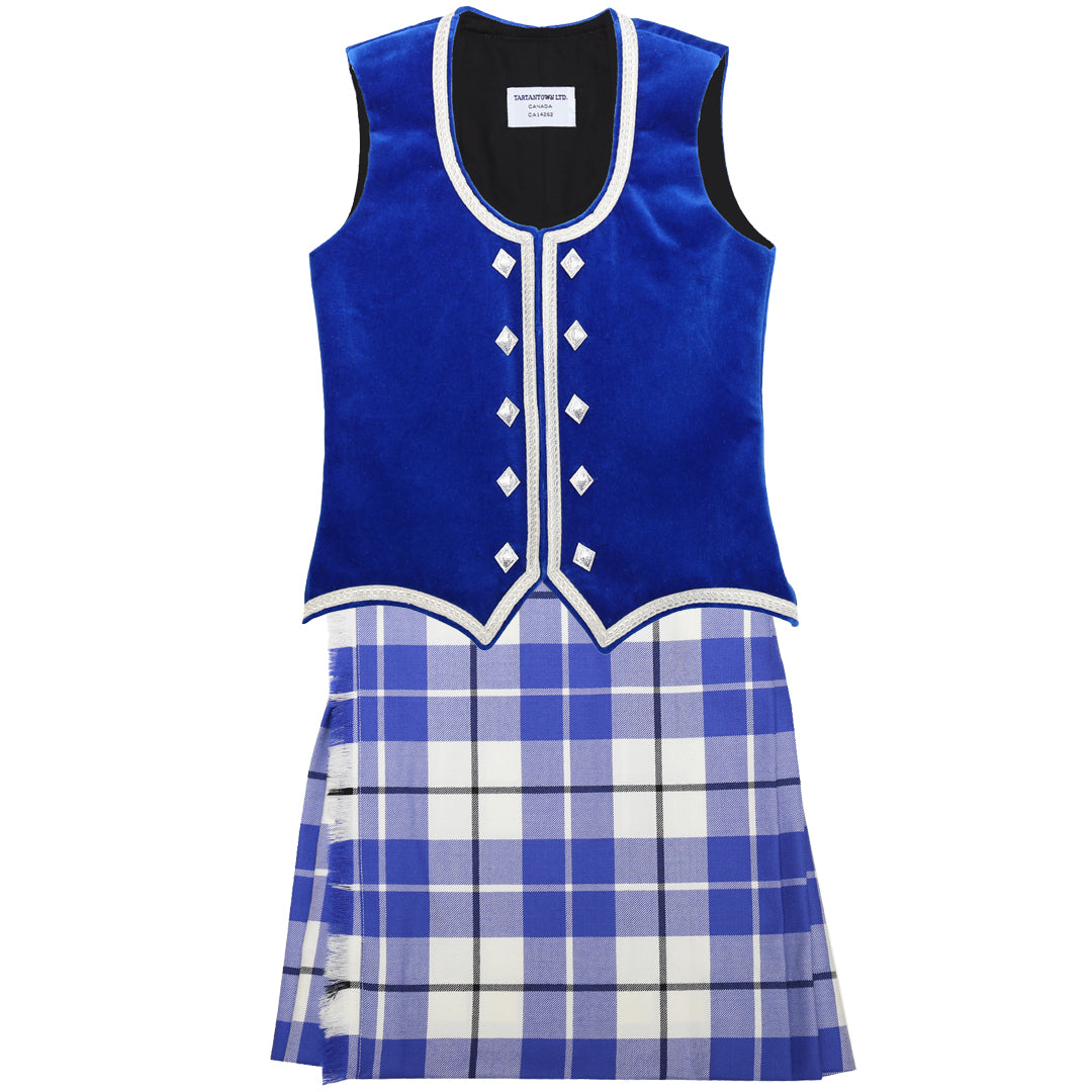 Dress Royal McRae of Conchra Kiltie Outfit (Royal Blue)