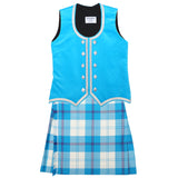 Dress Turquoise Cunningham Kiltie Outfit (Light Turquoise)