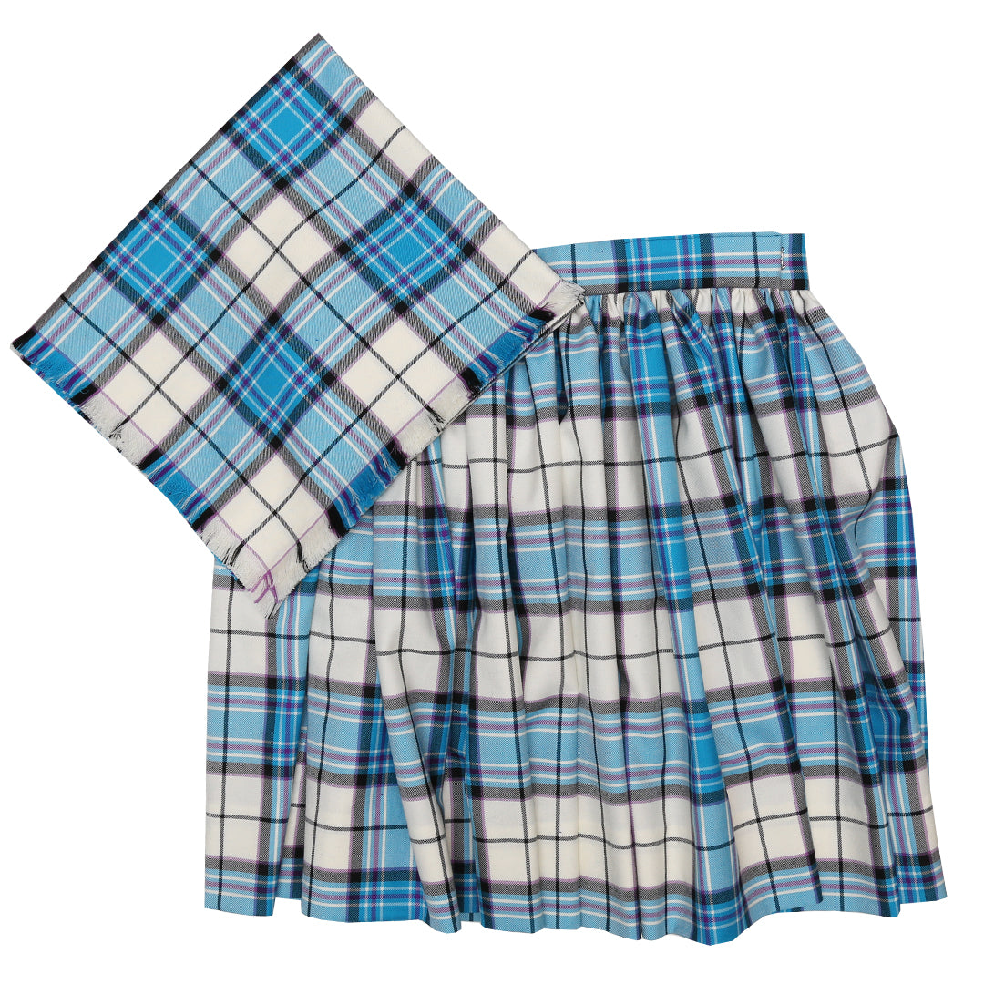 Dress Turquoise McKellar National Skirt and Plaid
