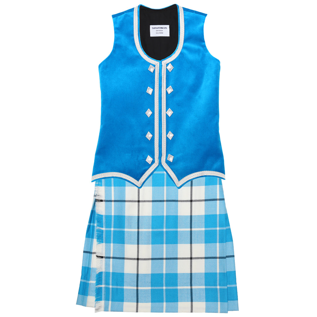 Dress Turquoise McRae of Conchra Kiltie Outfit (Bright Turquoise)