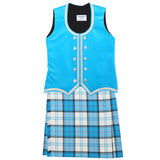 Dress Turquoise Menzies Kiltie Outfit (Light Turquoise)