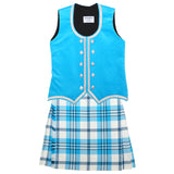 Dress Turquoise Scott Kiltie Outfit (Light Turquoise)